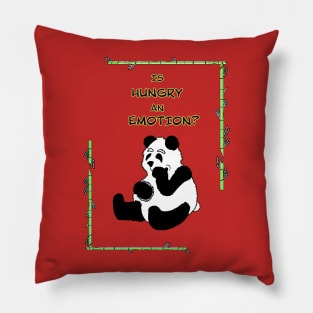 Philosophy Panda Pillow