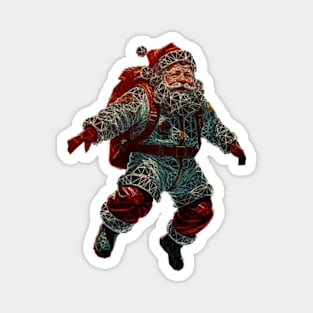 Space Santa Claus Magnet