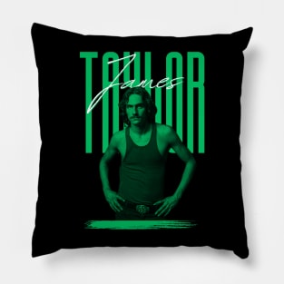 James taylor///original retro Pillow