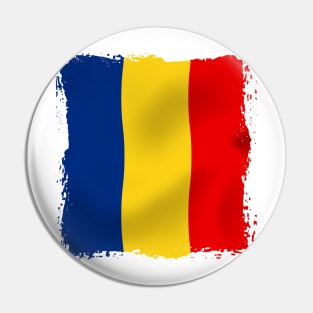 Romania artwork Pin