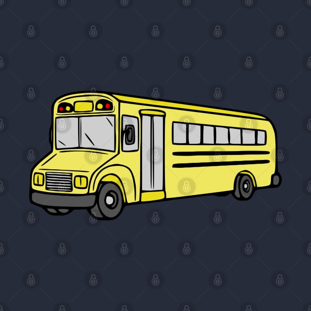 Yellow School Bus by KayBee Gift Shop