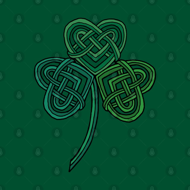 Celtic Shamrock by IrishViking2