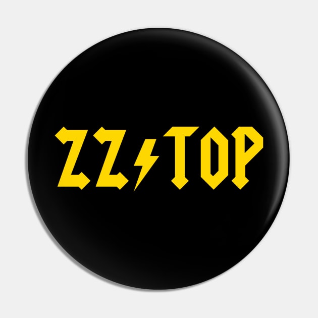 ZZ Top AC/DC-Style Pin by RetroZest