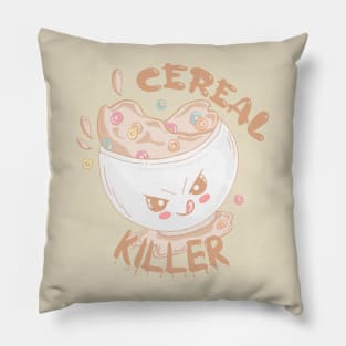 Cereal Killer Cute Pillow