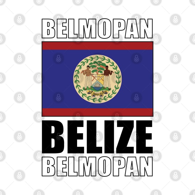 Flag of Belize by KewaleeTee