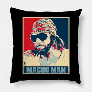 Macho Man // The Cream Of The Crop Hope Poster Art Pillow