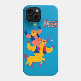 The Hypermasculine Unicorns of Anarchy Phone Case