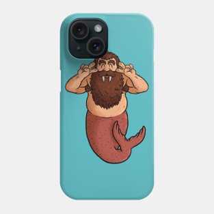 Walrus Man Phone Case