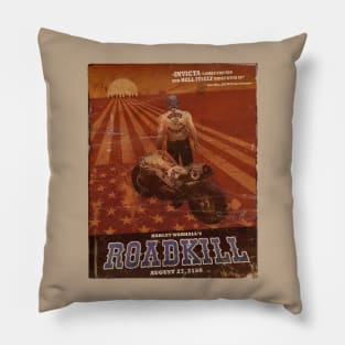 Roadkill grindhouse poster Pillow