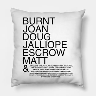 Neighborhood Listen Crew Pillow