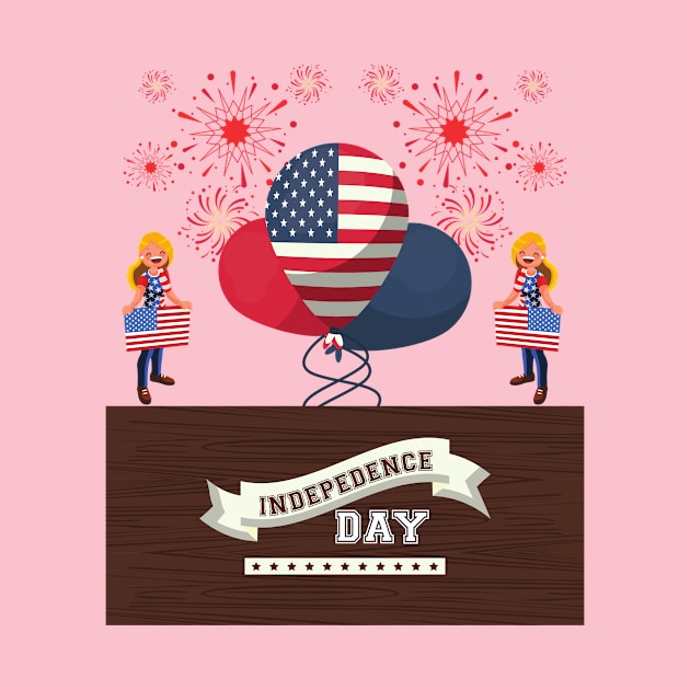 America Day independence by MeKong