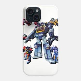 Masterpiece Soundwave and Cassettes Phone Case