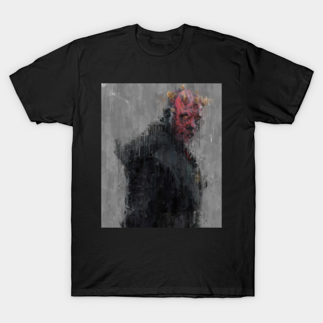 Darth Maul Impressionist Painting Star Wars T Shirt Teepublic Au