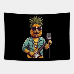 Pineapple Singer Tapestry