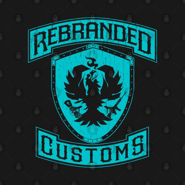 Rebranded Bird Logo Teal by Rebranded_Customs
