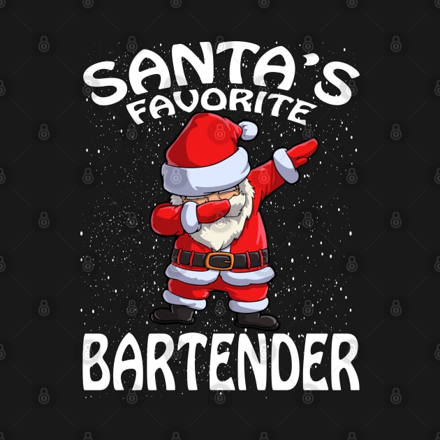 Santas Favorite Bartender Christmas by intelus