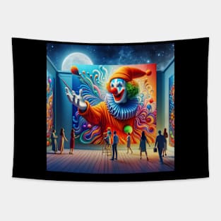 Clown Show . Tapestry