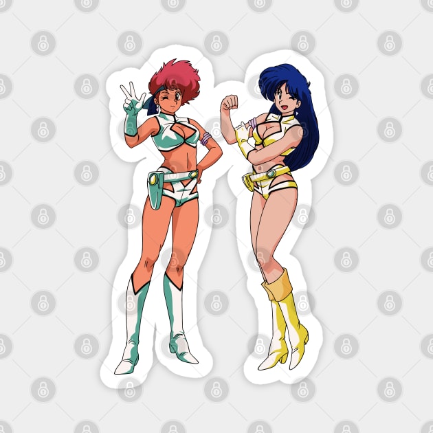 Girls31 Magnet by Robotech/Macross and Anime design's