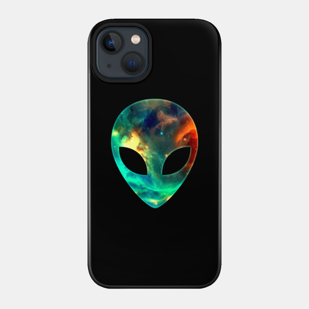 Alien Galaxy Style - Alien - Phone Case