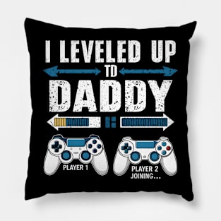 Funny Soon To Be Dad New Dad Gamer First Father's Day Pillow