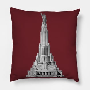 Palace of the Soviets Pillow