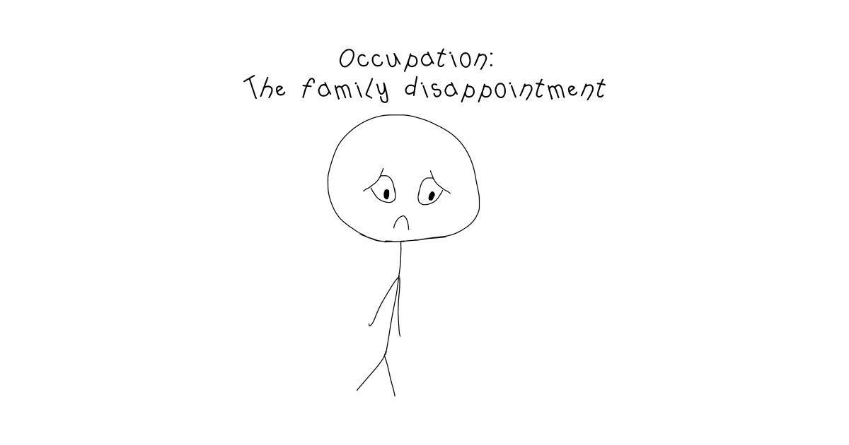 FAMILY DISAPPOINTMENT - Cartoon - T-Shirt | TeePublic
