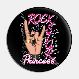 Rockstar Princess Pin