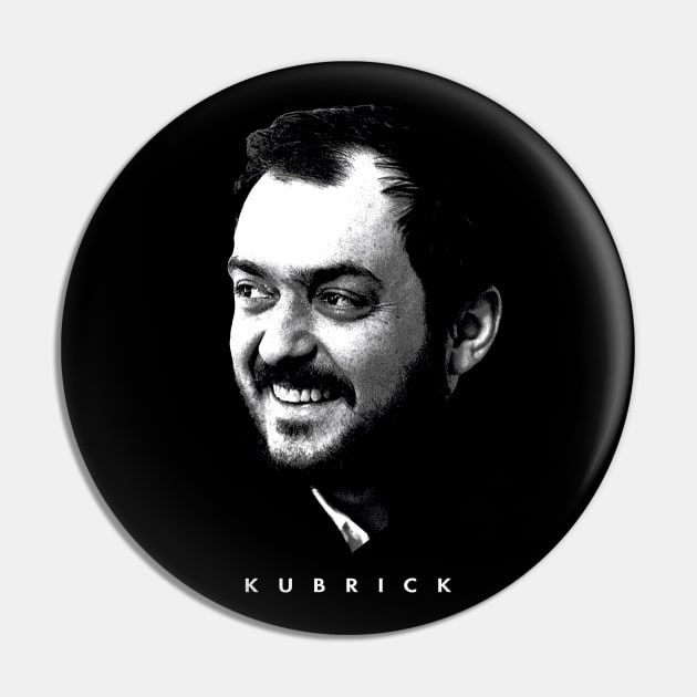 Stanley Kubrick - Portrait Pin by TheMarineBiologist