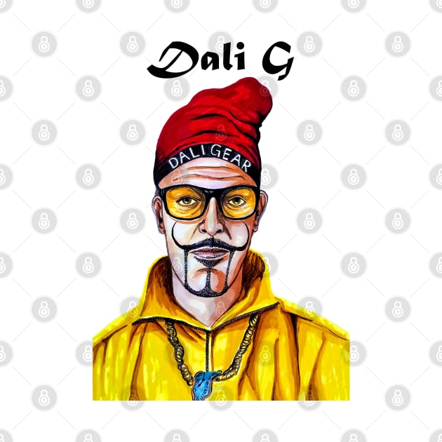 'Dali G' Ali G / Salvador Dali fusion. by smadge