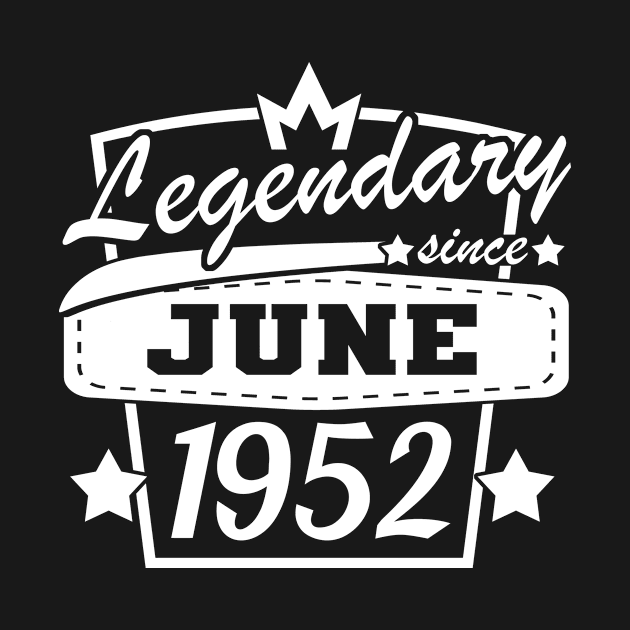 June 1952 birthday vintage by HBfunshirts