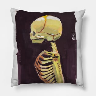 Ansekenamun - Baby Skull Print Pillow