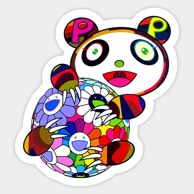 Takashi Murakami Flower Metal Pin