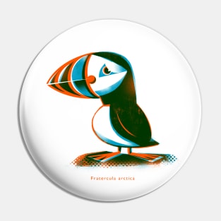 Puffin 2 White Pin