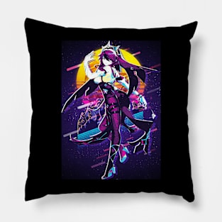 80s Retro Rosaria Pillow