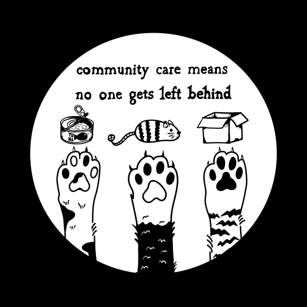 COMMUNITY CARE AND CATS by TriciaRobinsonIllustration