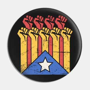 Freedom for Catalunya / Catalonia Pin