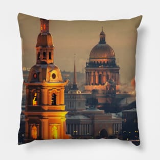 St. Petersburg Leningrad Pillow