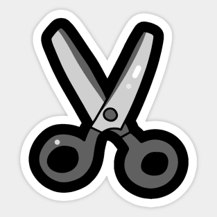 Hair Scissors Pastel Pattern Sticker for Sale by XOOXOO