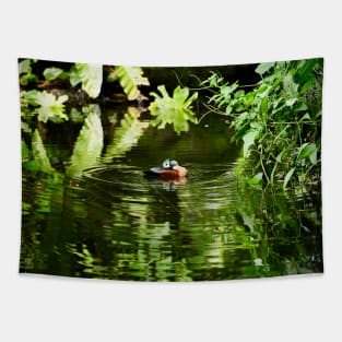 Jungle Duck / Swiss Artwork Photography Tapestry