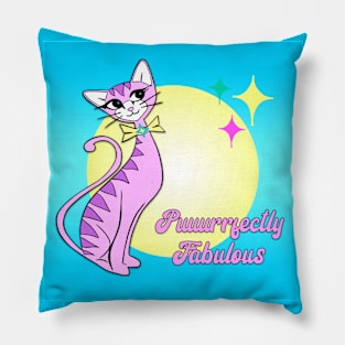 Puuurrfectly Fabulous! Pillow