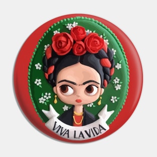 Frida Kahlo Baby Pin
