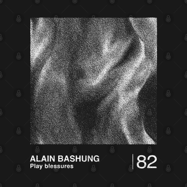 Alain Bashung / Minimalist Graphic Artwork Fan Design by saudade