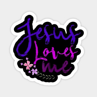 Jesus loves me Magnet