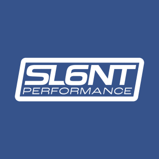 Slant 6 Performance (White + Blue) T-Shirt