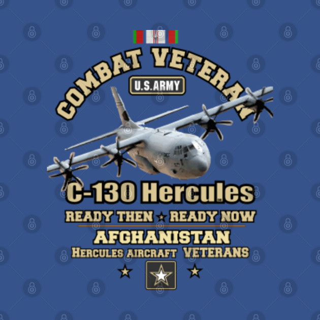 Discover C130 Hercules Veterans - Afghanistan - Us Air Force Gifts - T-Shirt