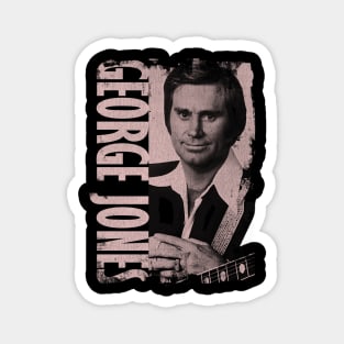 George Jones - Nametype Magnet