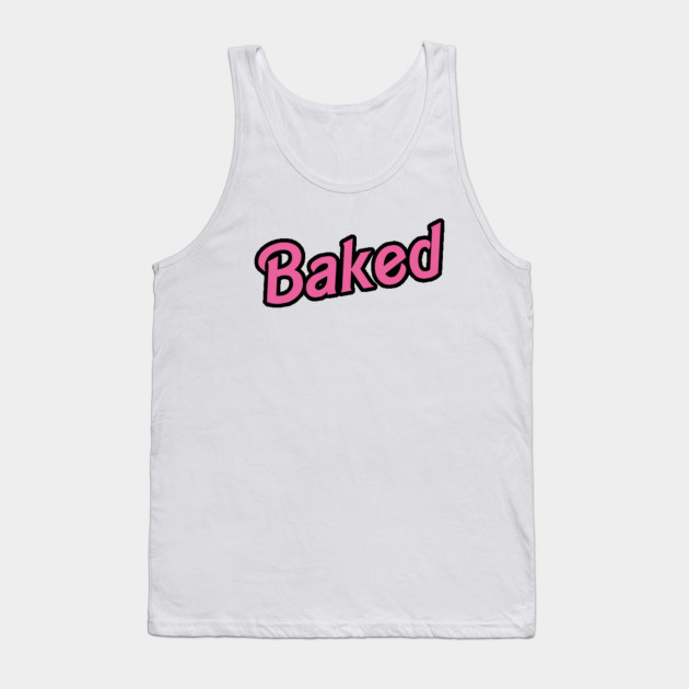 white barbie tank top
