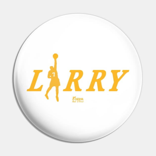 Larry (Gold) Pin by ForumBlueGold