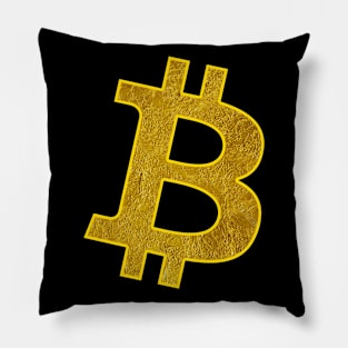 Bitcoin BTC coin Crypto coin Crytopcurrency Pillow