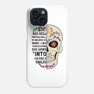 Mexican Sugar Skull Phone Case